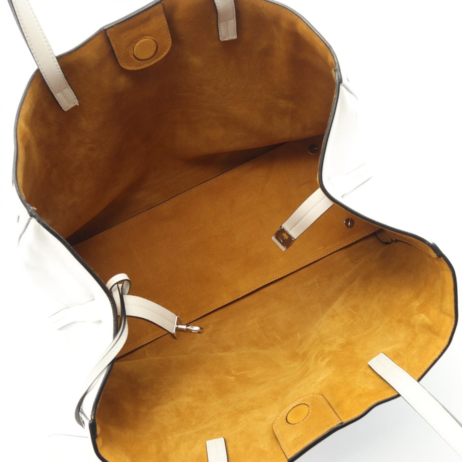 Dior Tote Giant Cannage Connect White Leather — view 3