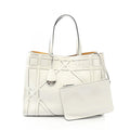 Dior Tote Giant Cannage Connect White Leather