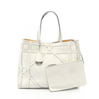 Dior Tote Giant Cannage Connect White Leather