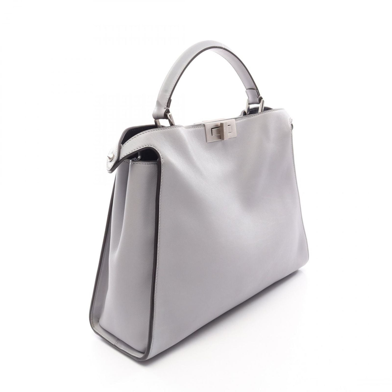 Fendi Handbag Peekaboo Essential 2-Way Light Gray — view 2