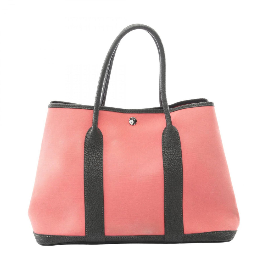 Hermes Tote Garden Party PM Rose Azale New Vert Fonse New PM