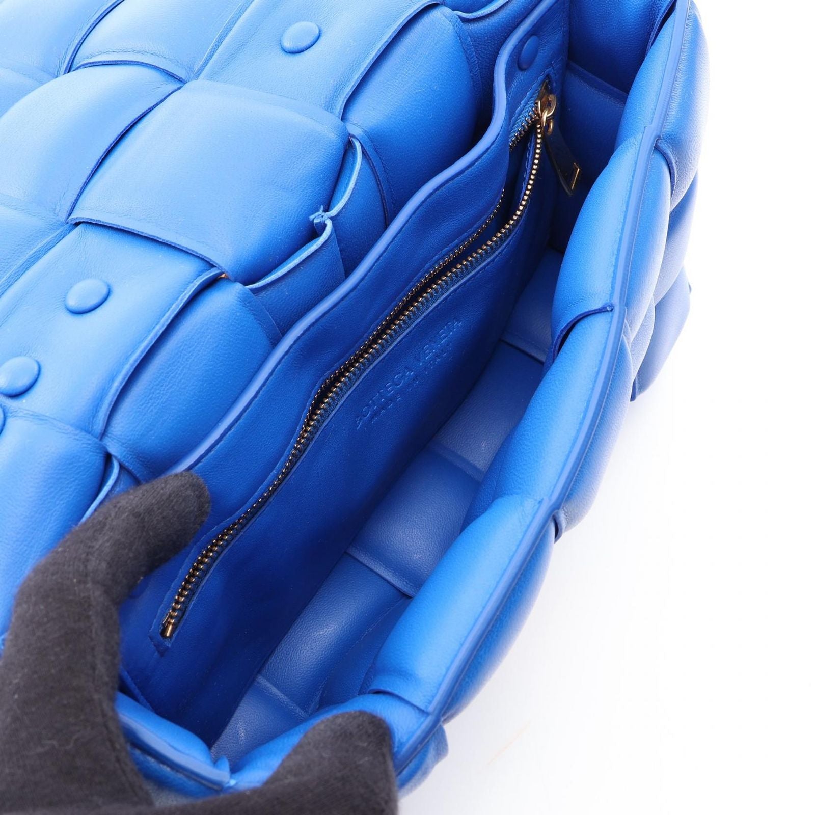 Bottega Veneta Shoulder Bag the Chain Cassette 2-Way Blue — view 3