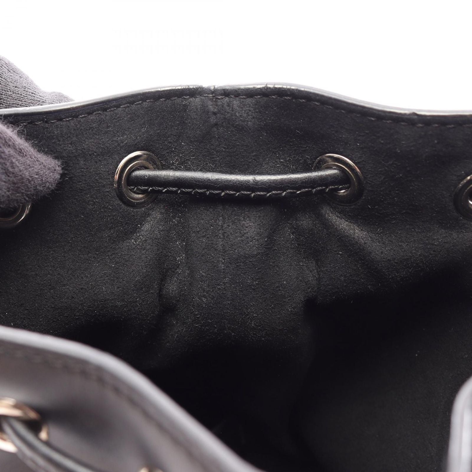 Fendi Handbag Mini Montresor 2-Way Black Leather — view 7