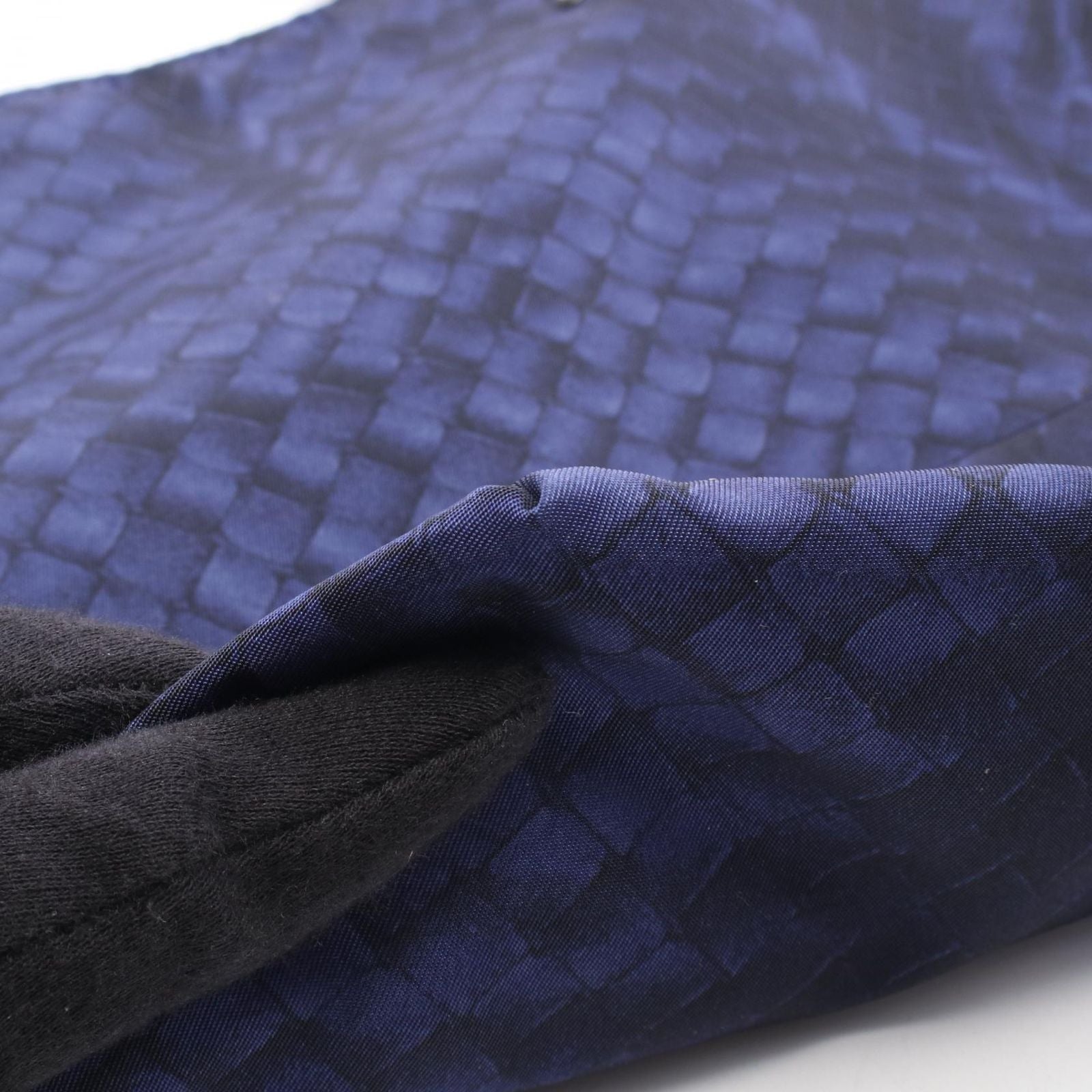 Bottega Veneta Tote Intreccio Illusion Blue Nylon Leather — view 6