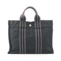 Hermes Tote Fourre Tout PM Black Canvas