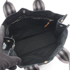 Hermes Tote Fourre Tout PM Black Canvas — view 3