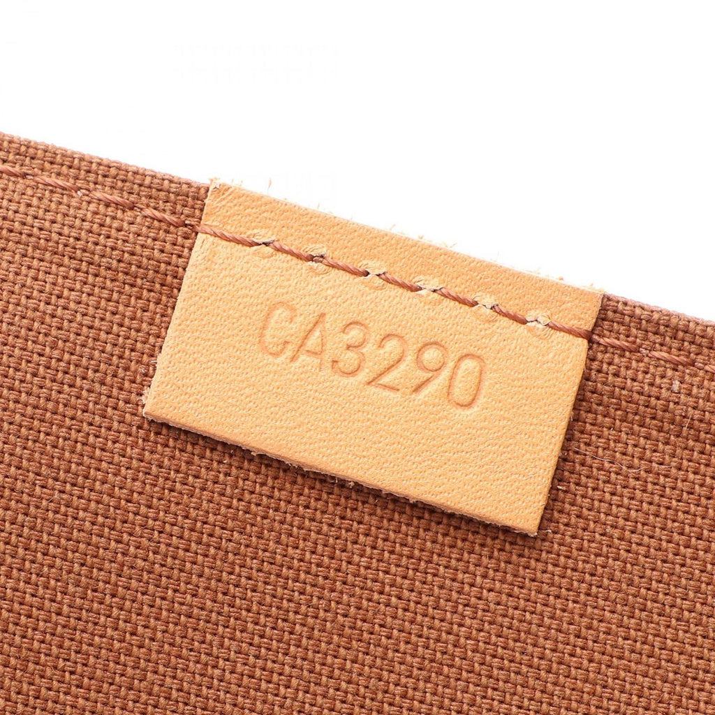 Louis Vuitton Handbag Sac Plat Monogram 2-Way Canvas Leather Petite — view 5