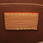Louis Vuitton Handbag Sac Plat Monogram 2-Way Canvas Leather Petite — view 4