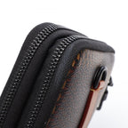 Louis Vuitton Shoulder Bag Double Phone Pouch Canvas Leather — view 6