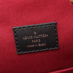 Louis Vuitton Backpack Montsouris NM PM Monogram Noir Canvas Leather — view 4