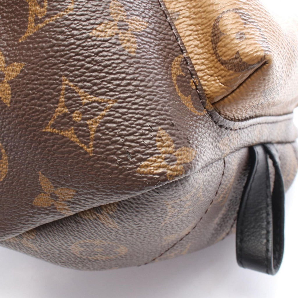 Louis Vuitton Backpack Palm Springs PM Canvas Leather — view 6