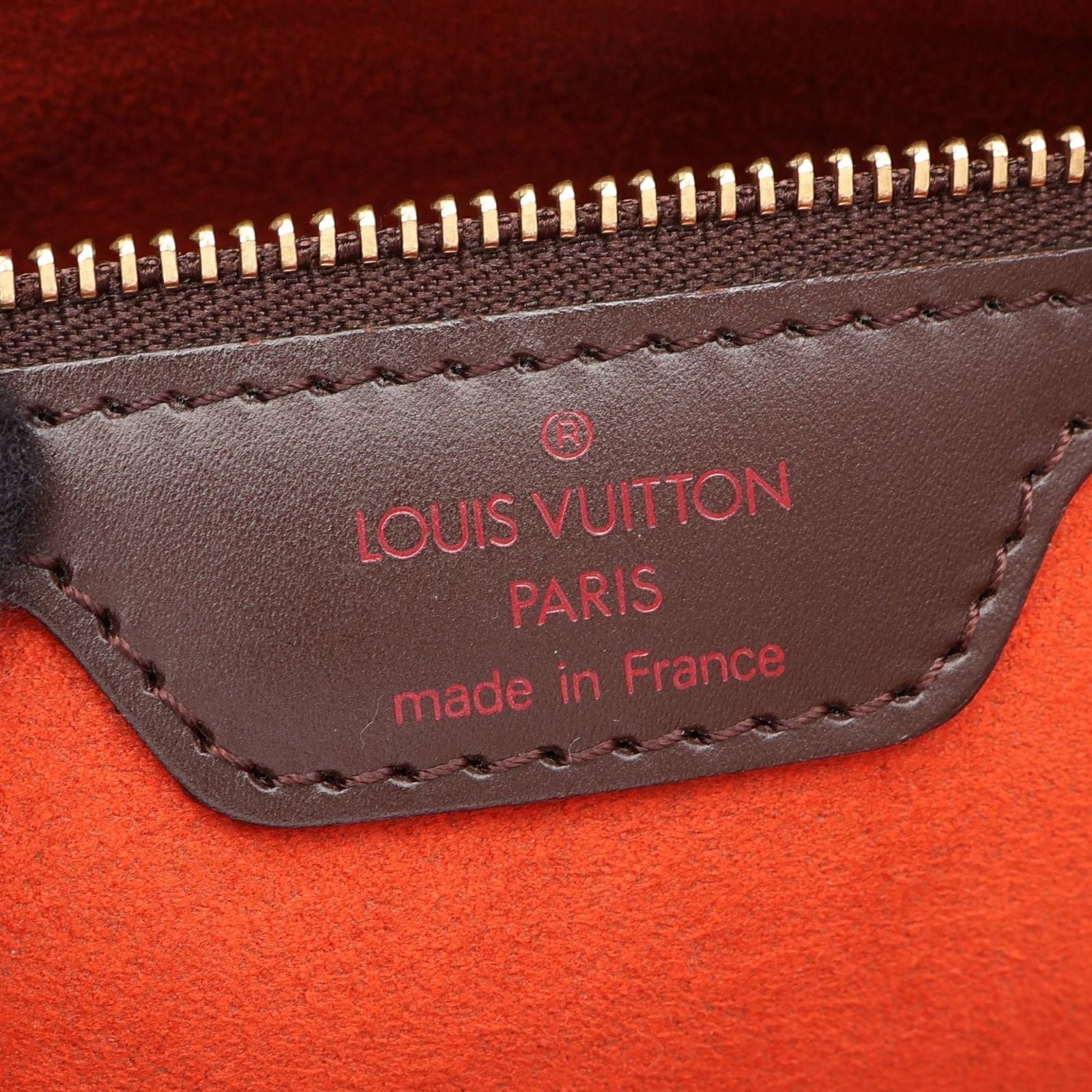 Louis Vuitton Tote Manosque PM Damier Ebene Canvas Leather — view 4
