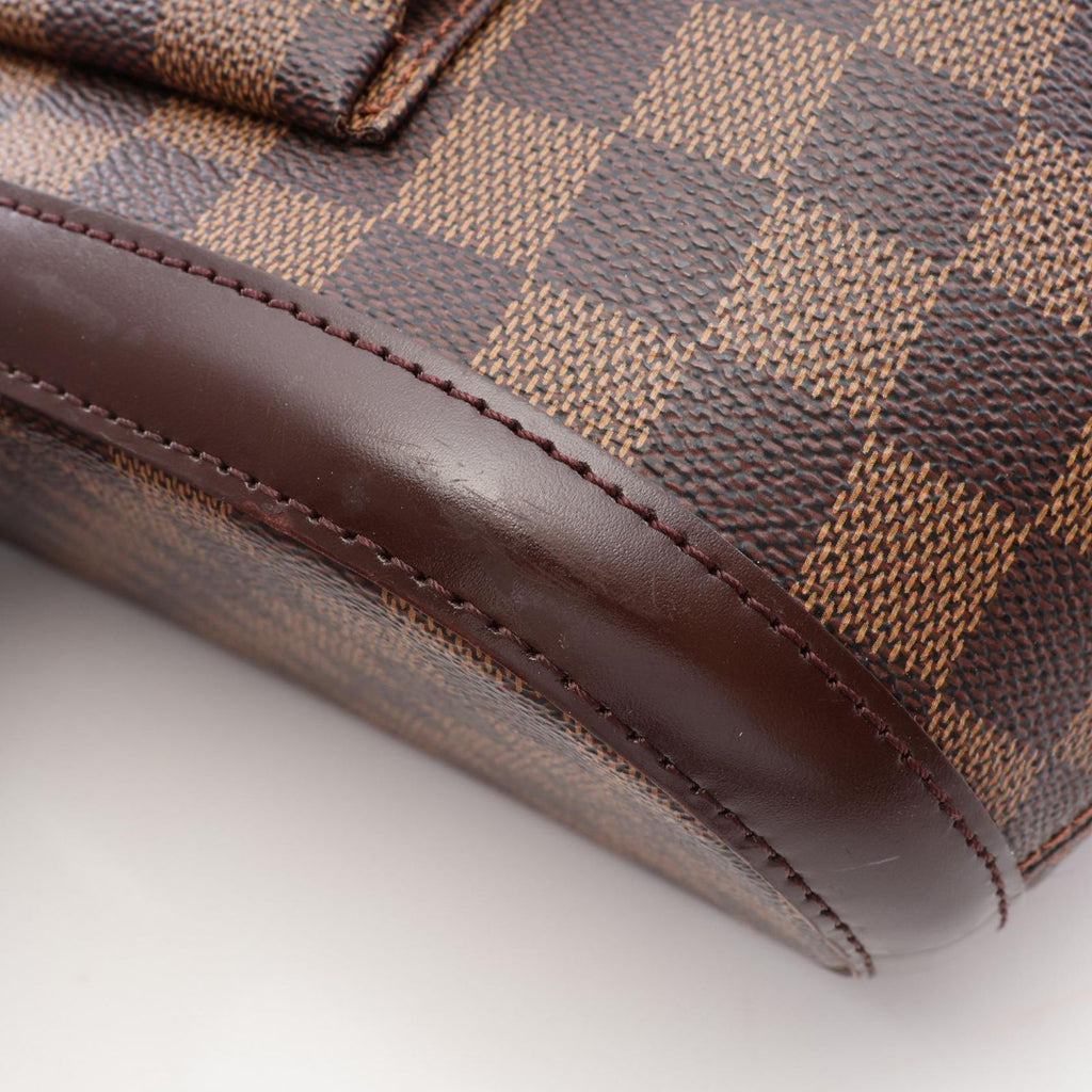Louis Vuitton Tote Manosque PM Damier Ebene Canvas Leather — view 8