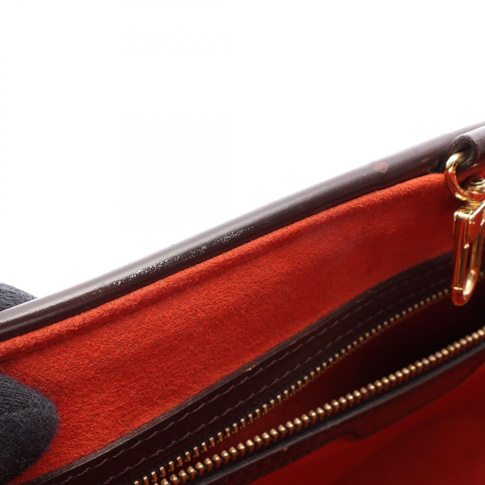 Louis Vuitton Tote Manosque PM Damier Ebene Canvas Leather — view 6