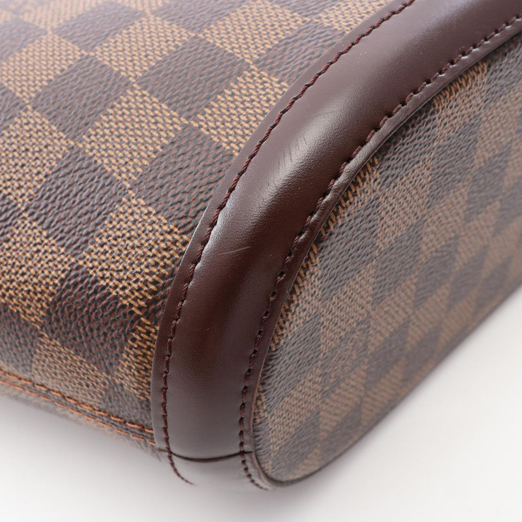 Louis Vuitton Tote Manosque PM Damier Ebene Canvas Leather — view 9
