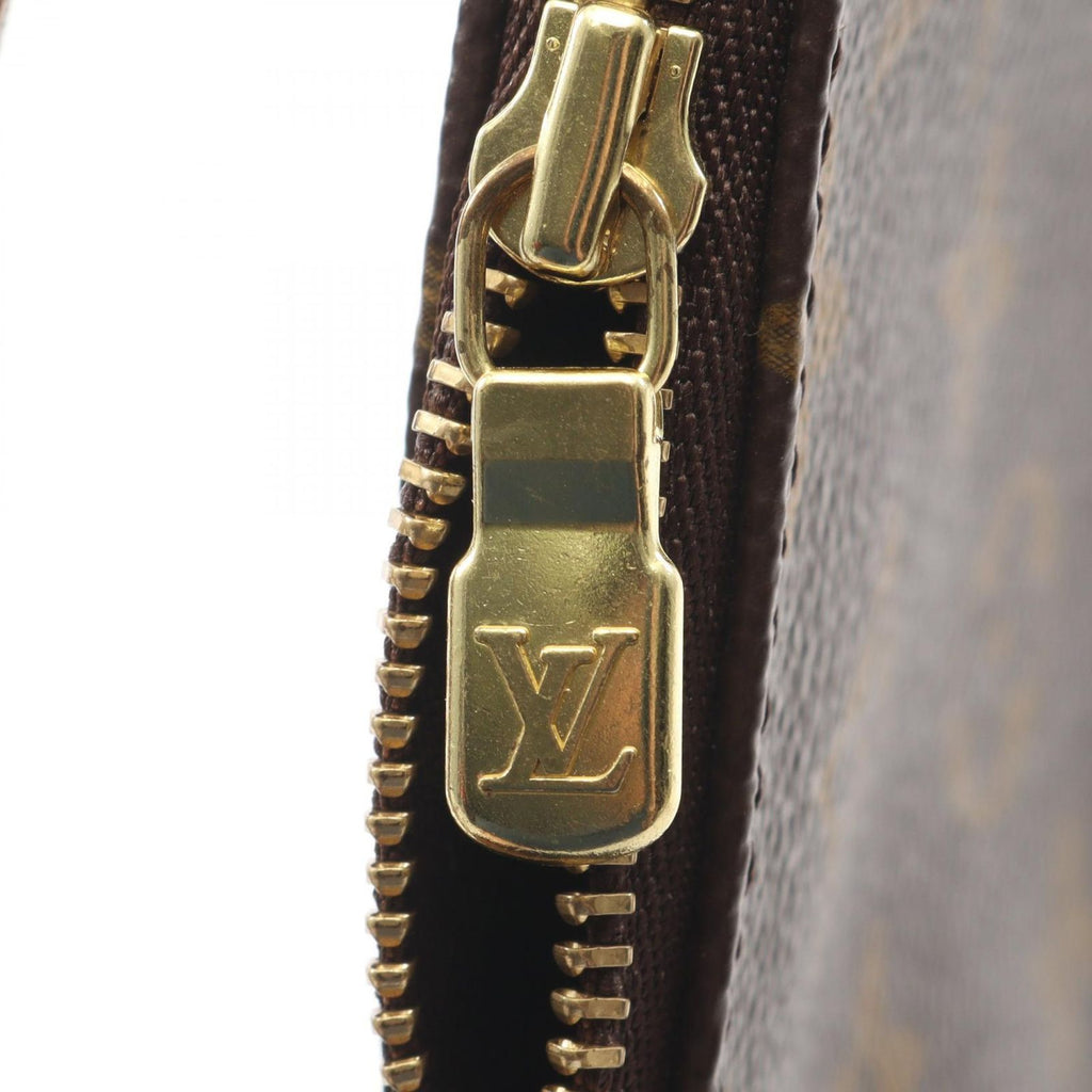 Louis Vuitton Handbag Pochette Soir Monogram Canvas Leather — view 9