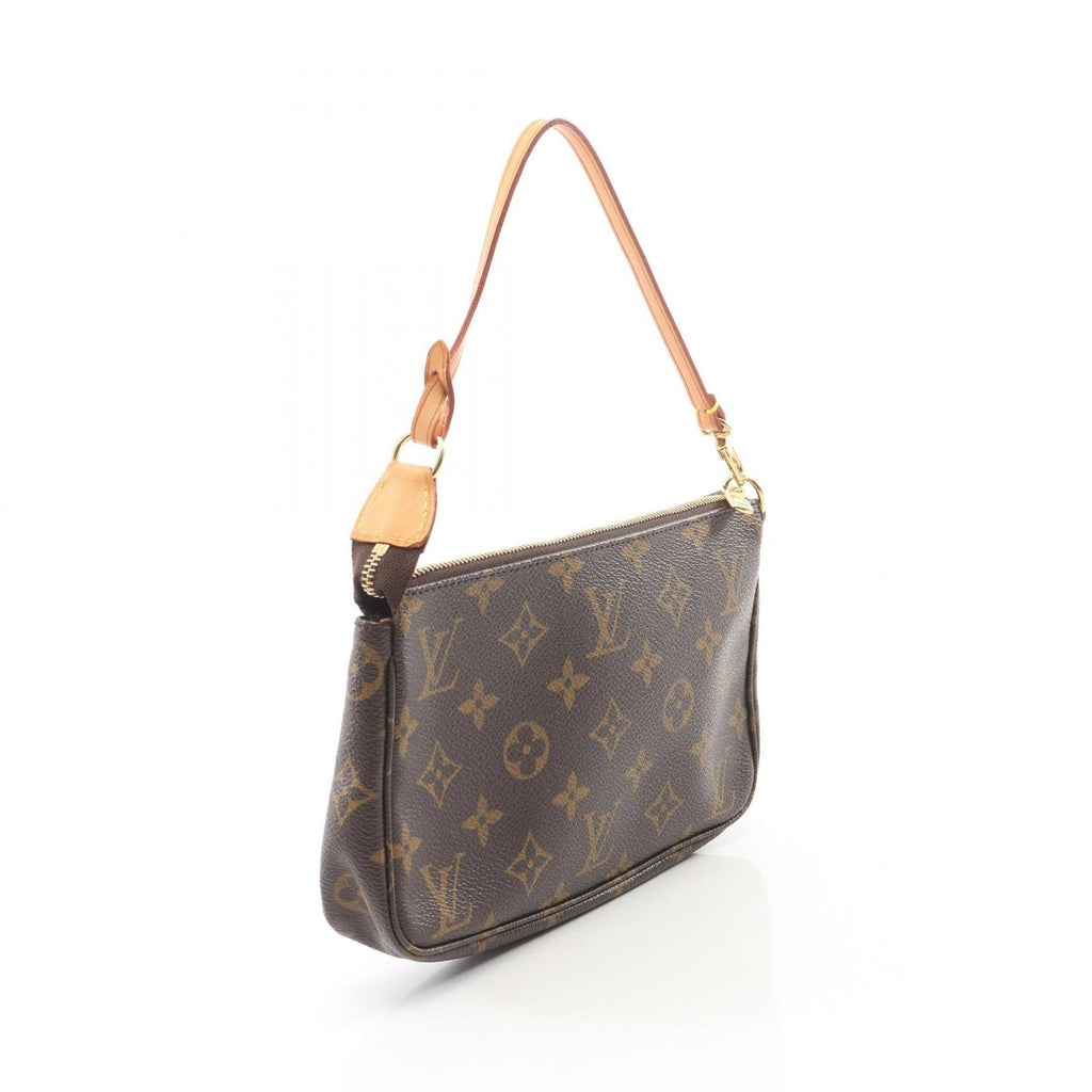 Louis Vuitton Handbag Pochette Soir Monogram Canvas Leather — view 2
