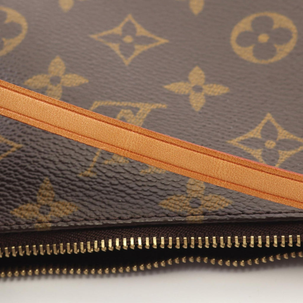 Louis Vuitton Handbag Pochette Soir Monogram Canvas Leather — view 6