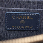 Chanel Shoulder Bag Quilted Vanity Black Lambskin Chain — view 4
