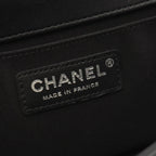 Chanel Shoulder Bag Boy Black Lambskin Boy Chain — view 4
