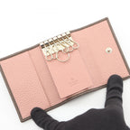 Gucci Key Case Swing Gray Ju Leather Key Holder — view 3
