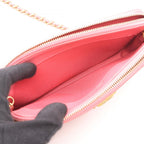Chanel Shoulder Bag Boy Pink Lambskin Boy Phone Case Chain Wallet — view 4