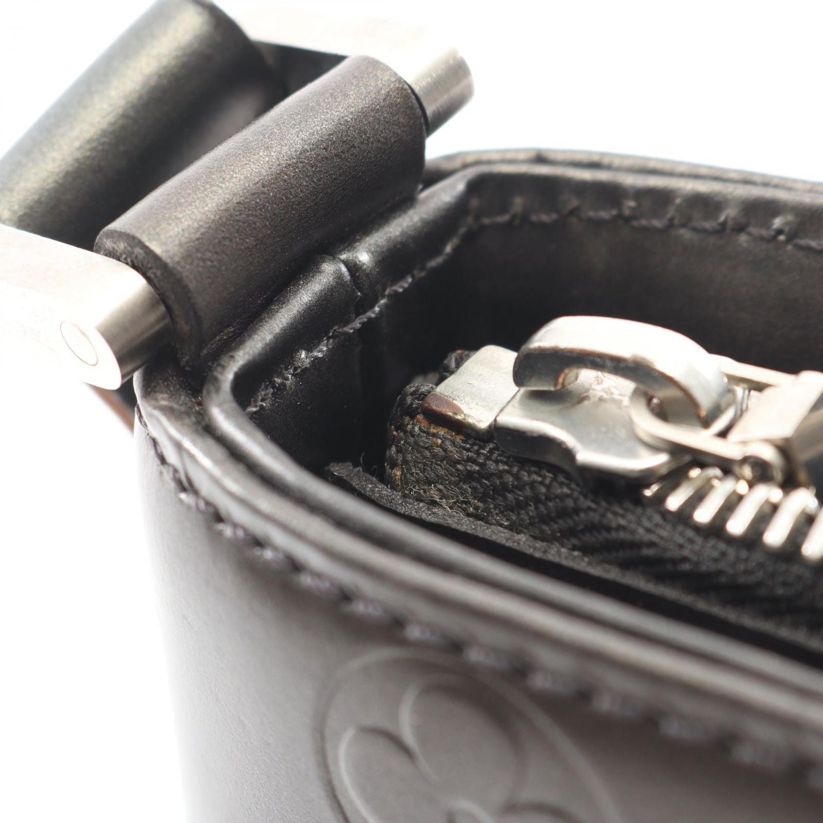 Louis Vuitton Shoulder Bag Alston Noir Leather — view 8