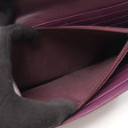 Chanel Bifold Wallet Boy Purple Lambskin Boy — view 6