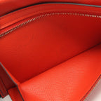 Hermes Bifold Wallet Bearn Souffle Verso Blue Brighton Capucines Leather — view 6