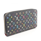 Louis Vuitton Round Wallet Zippy Noir Grenade Canvas — view 2