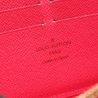 Louis Vuitton Round Wallet Zippy Noir Grenade Canvas — view 4