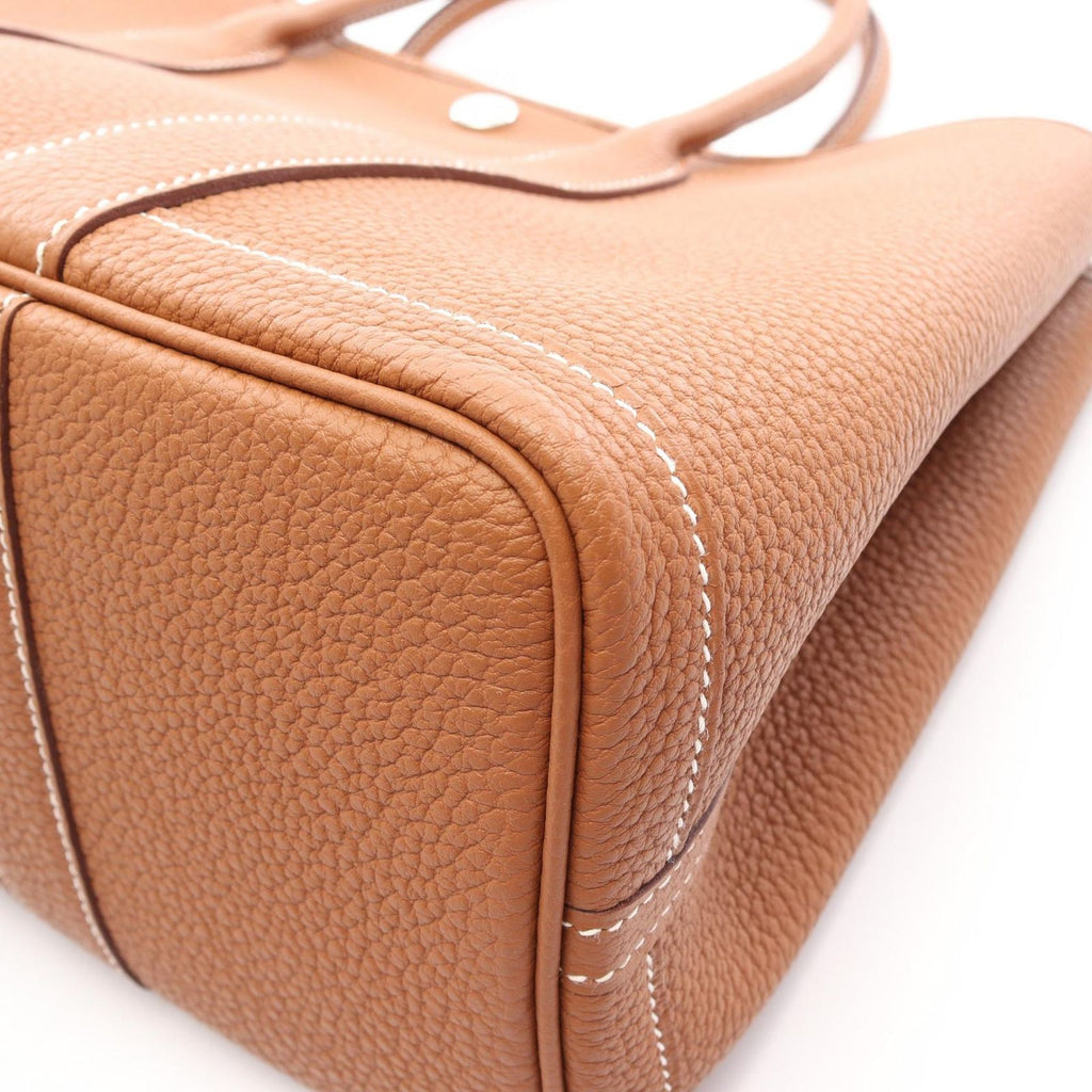 Hermes Tote Garden Party TPM Gold Leather — view 6
