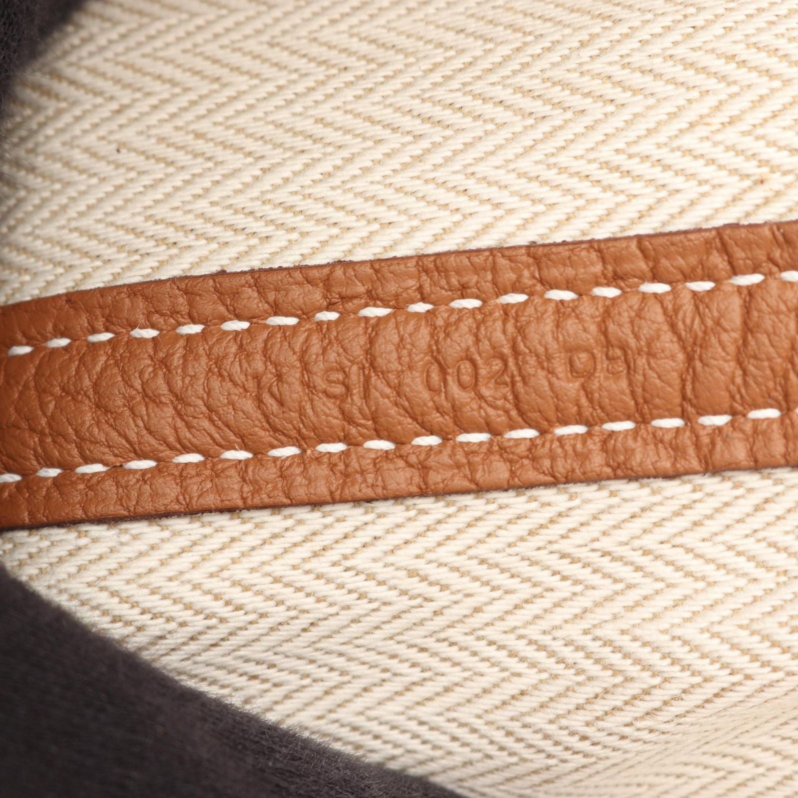 Hermes Tote Garden Party TPM Gold Leather — view 5