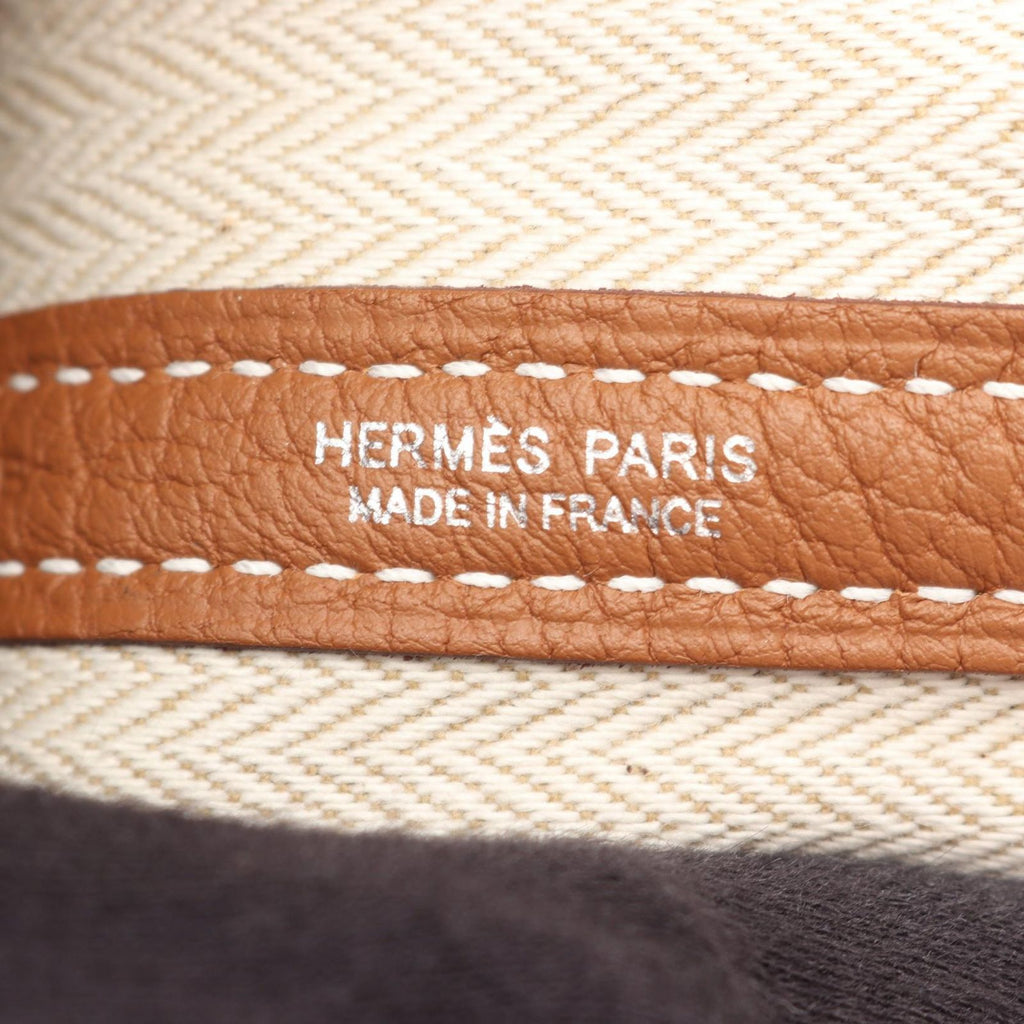 Hermes Tote Garden Party TPM Gold Leather — view 4