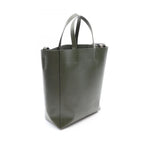 Celine Tote Vertical Small Cabas 2-Way Khaki Leather — view 2