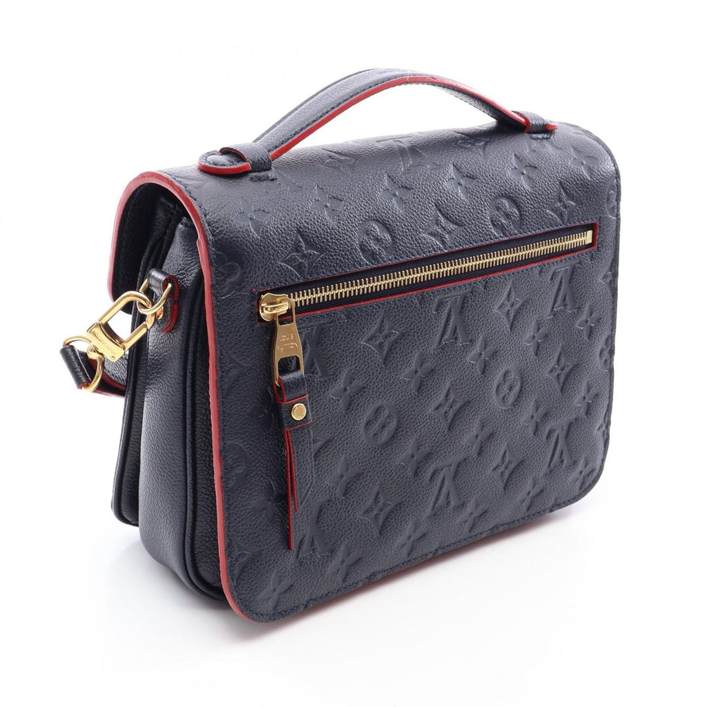 Louis Vuitton Handbag Pochette Metis 2-Way Marine Rouge Leather — view 2