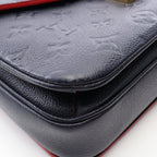 Louis Vuitton Handbag Pochette Metis 2-Way Marine Rouge Leather — view 8