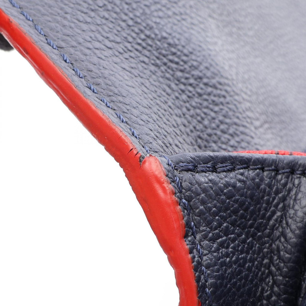Louis Vuitton Handbag Pochette Metis 2-Way Marine Rouge Leather — view 6