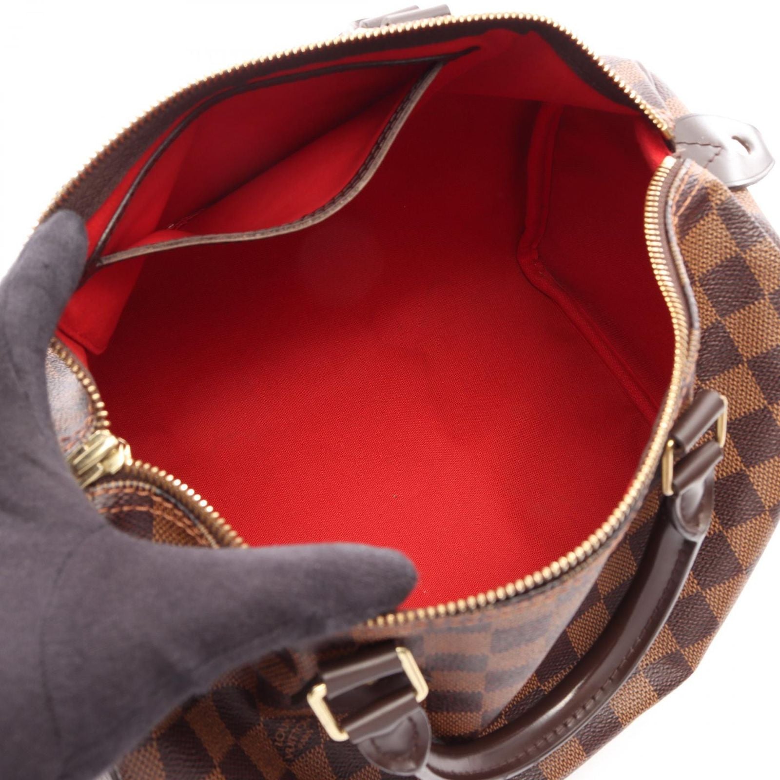 Louis Vuitton Handbag Speedy 30 Canvas Leather — view 3