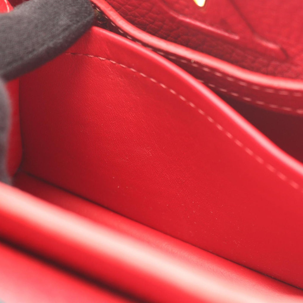 Louis Vuitton Handbag Capucines Mini 2-Way Scarlet Leather — view 9