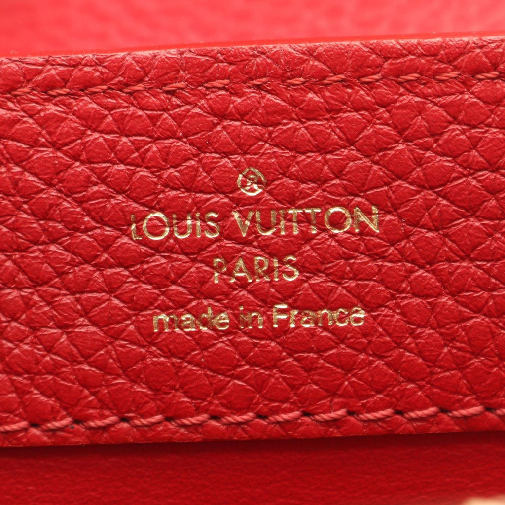 Louis Vuitton Handbag Capucines Mini 2-Way Scarlet Leather — view 4