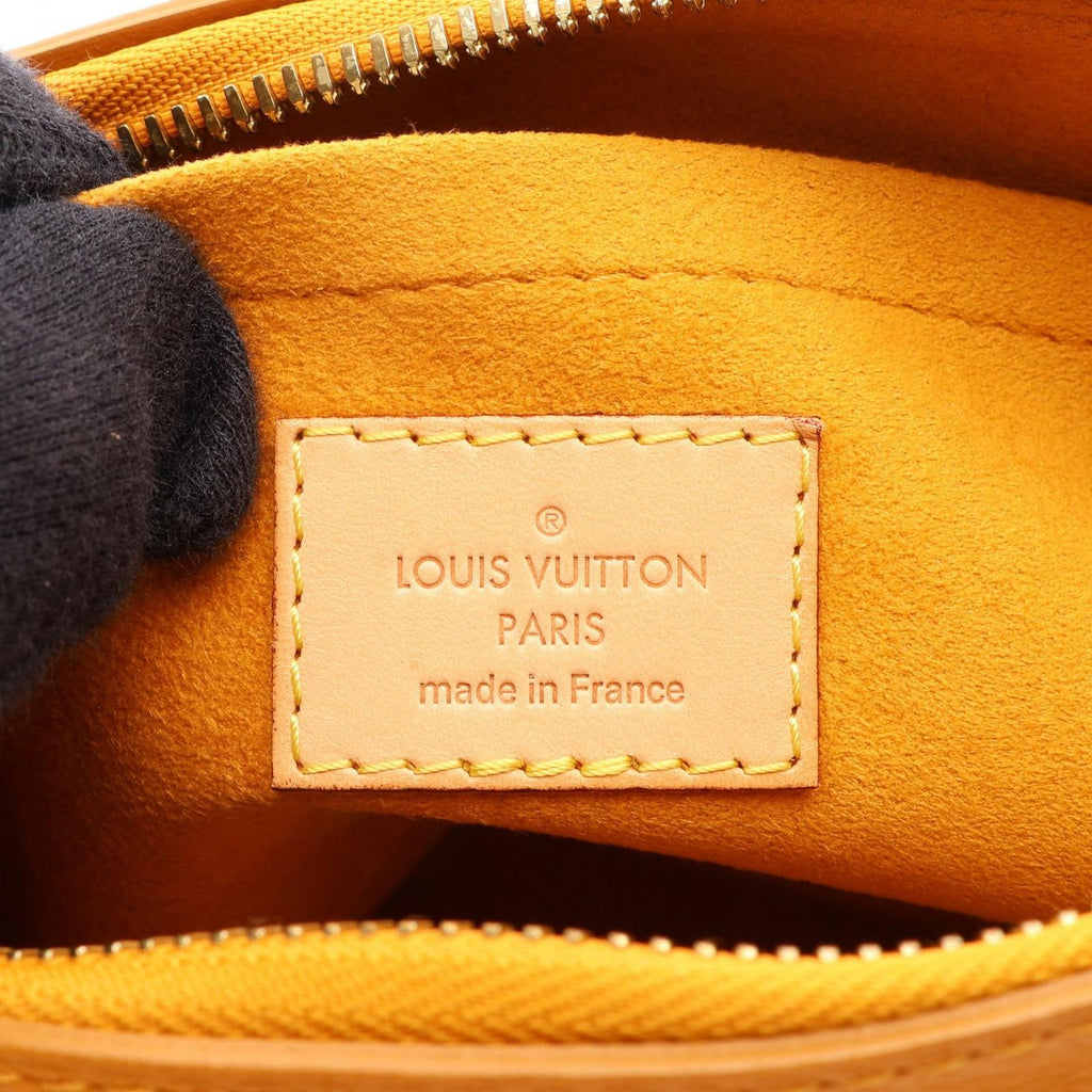 Louis Vuitton Handbag Pallas BB Monogram 2-Way Saffron Canvas — view 4