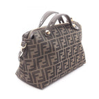 Fendi by the Way Soft Medium Selleria FF Jacquard 2-Way Canvas Leather Shoulder — view 2