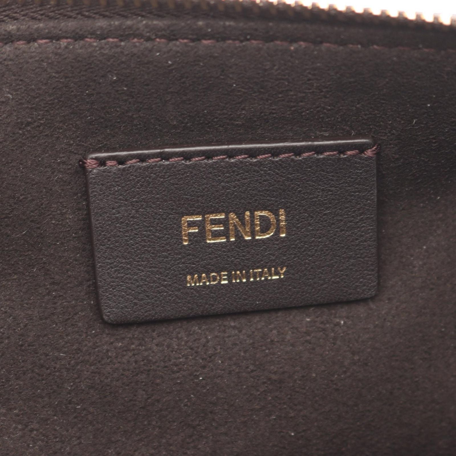 Fendi by the Way Soft Medium Selleria FF Jacquard 2-Way Canvas Leather Shoulder — view 4