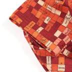 Hermes Short Sleeve T-Shirt Bolduc Check Crew Neck Cotton — view 8