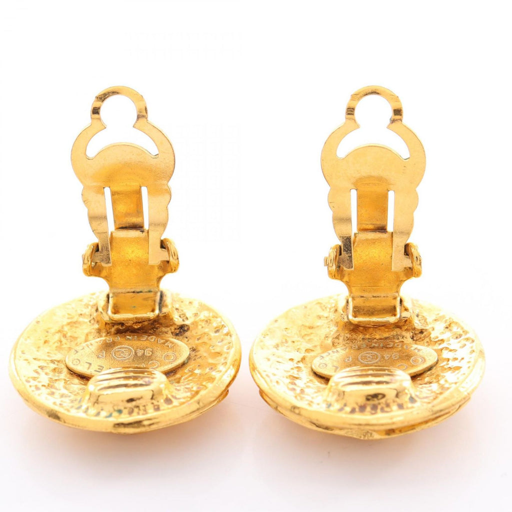 Chanel Earrings CC Logo — view 6