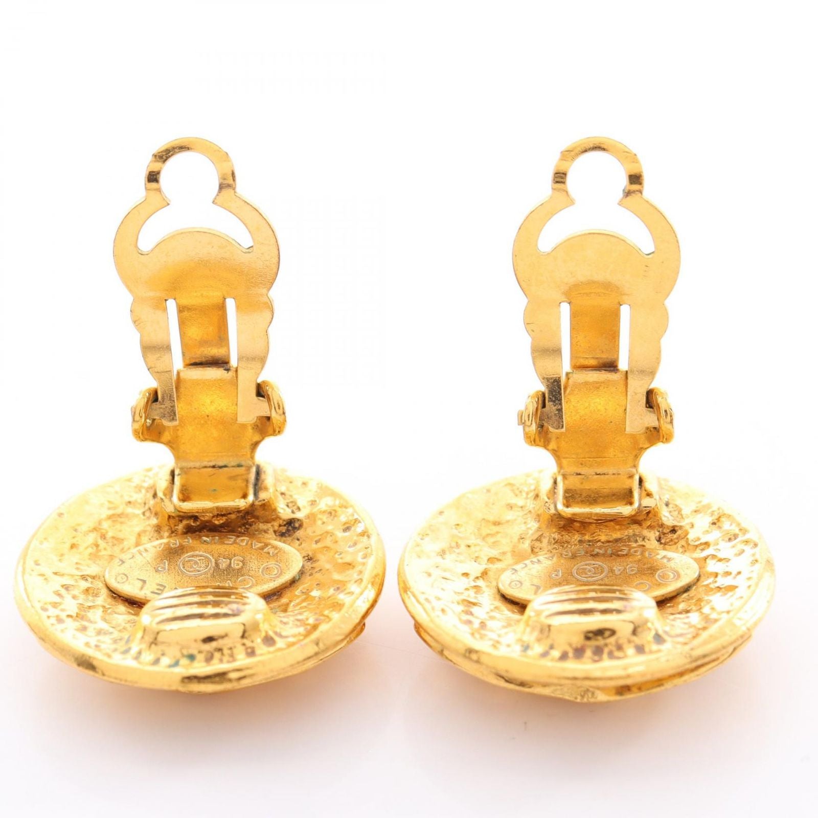 Chanel Earrings CC Logo — view 6