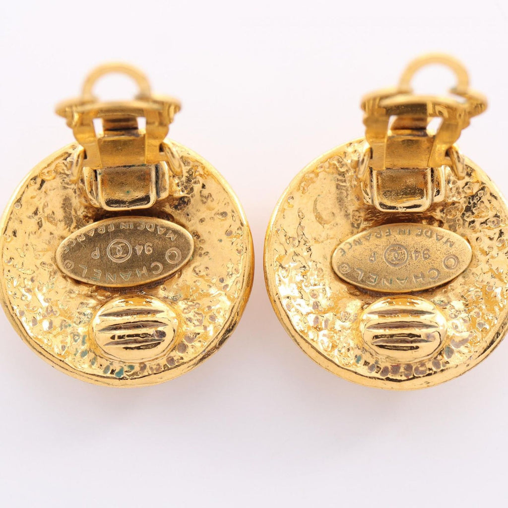 Chanel Earrings CC Logo — view 5