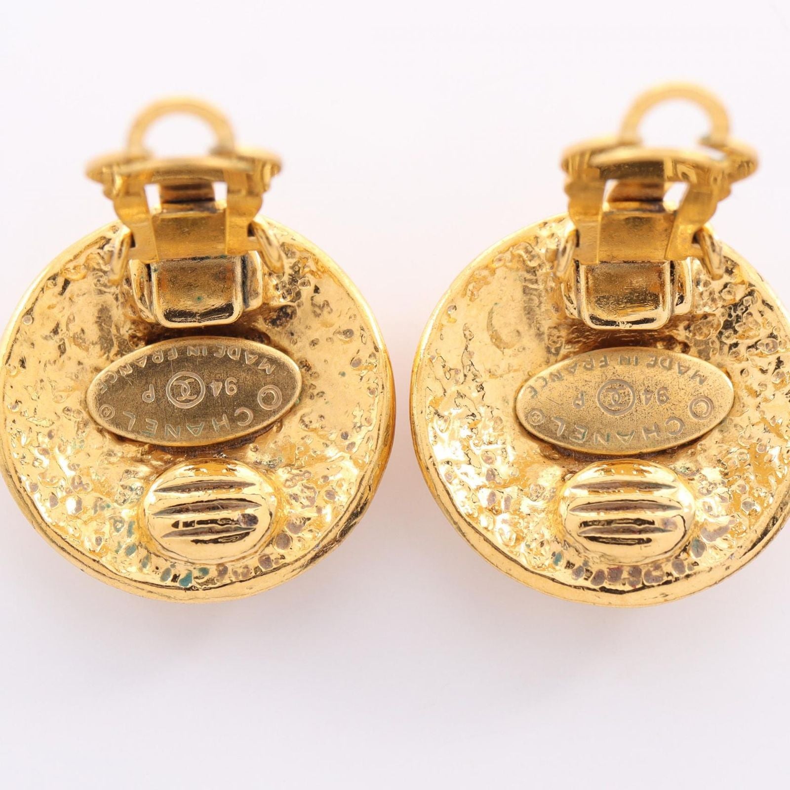Chanel Earrings CC Logo — view 5