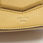 Celine Shoulder Bag Small Trotter Yellow Leather — view 4